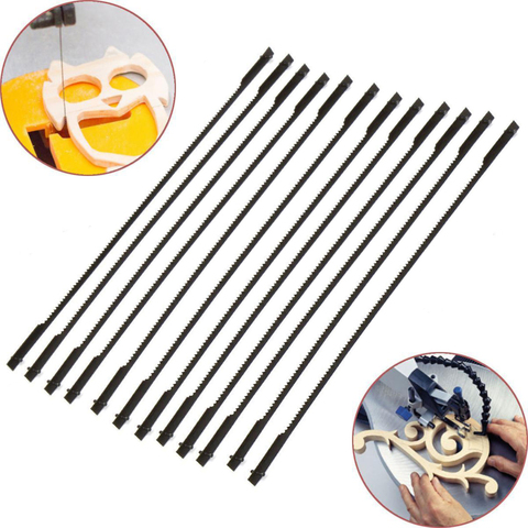12pcs New 5'' 127mm Pinned Scroll Saw Blades Woodworking Power Tools Accessories ► Photo 1/6