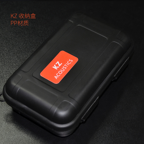 New KZ High End Earphone Compressive Damping Box Drop Resistance Protective Case Portable Earphone Case Headphone Accessories ► Photo 1/5