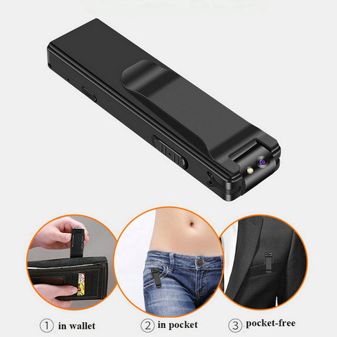 Magnetic Pen Mini Camera HD 1080P Camcorder Video Audio Recorder PC Support TF Card Flashlight Micro DV Small Digital Action Cam ► Photo 1/6