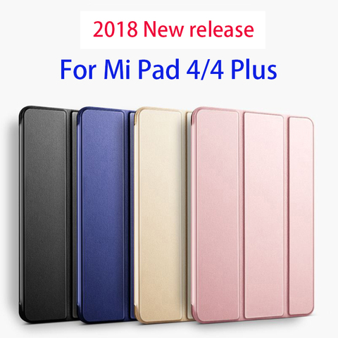Case For Xiaomi Mipad 4 / Mi Pad 4 8.0 inch Wake Silicone Smart Cover For Xiaomi Mi Pad 4 Plus 10.1 inch Case ► Photo 1/6