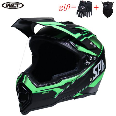 Best selling motorcycle motorcycle helmet casco capacete with lens winter ATV WLT-128 windproof helmet motocross helmet ► Photo 1/1