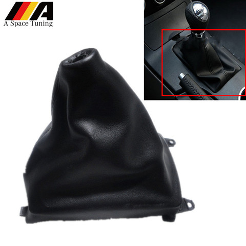 PU Leather Manual Gear Shift Knob Lever Stick Collar Gaiter Boot Cover Case For Mazda 6 M6 2002-2007 Car Styling Accessories ► Photo 1/6
