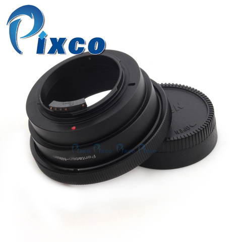 AF Confirm Lens Adapter Suit For Kiev 60 Pentacon Six Lens to Nikon Camera D5 D7200 D810A D5500 D750 D810 D4S D3300 (NON-AF) ► Photo 1/6