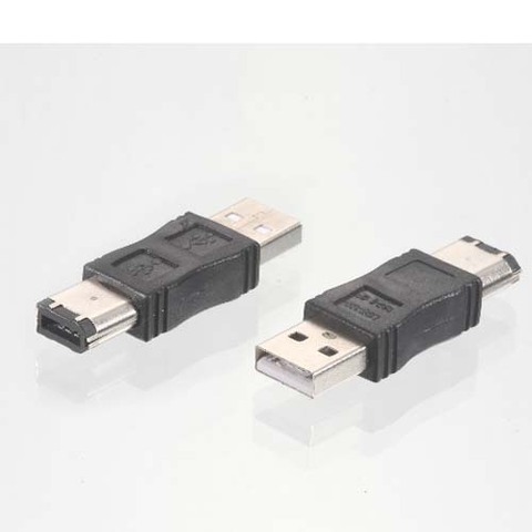 1 x Firewire IEEE 1394 6 Pin to USB 2.0 Male Adaptor Convertor - NEW new ► Photo 1/1