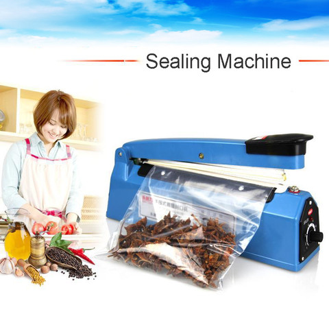 220V  Impulse Bag Sealer Heat Sealing Machine Vacuum Food Sealer Poly Tubing Plastic Bag Packing Tools ► Photo 1/1