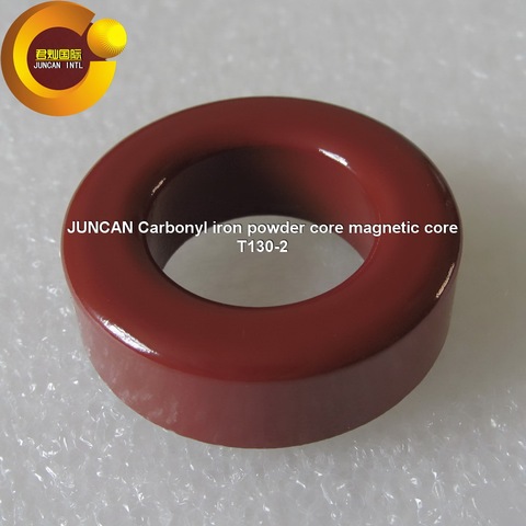 T130-2 High strenth soft magnetic cores High frequency rf low loss magnetic ring cores ► Photo 1/6