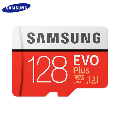 SAMSUNG Origin TF Card 128GB Micro SD Card 64GB 256GB Flash Memory Card SDHC SDXC Card EVO U3 C10 U1 ► Photo 1/5