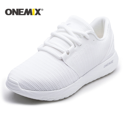 Onemix NEW unisex running shoes breathable mesh for men lightweight sneaker outdoor walking trekking shoes women sports sneaker ► Photo 1/6