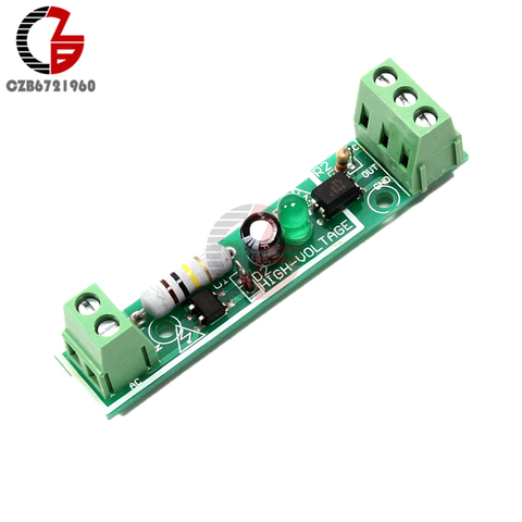 1 Channel AC 220V Optocoupler Isolation Module High Voltage Opto Isolator 3-5V Power Suppply PLC Photoelectricity Coupler Module ► Photo 1/6