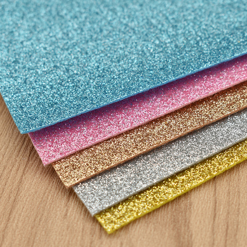 30*21cm Glitter Patchwork Felt Fabric DIY Sewing Crafts Women Bag Clothing Decoration Accessories Materials ► Photo 1/6