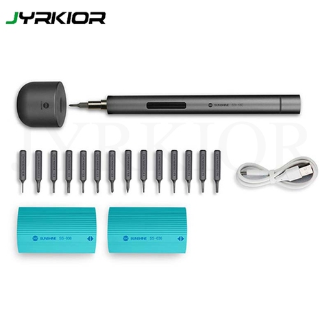 Sunshine SD-18E Mini Lithium Electric Screwdriver With With LED Lighting For iPhone / iPad / Table / Camera Repair ► Photo 1/6