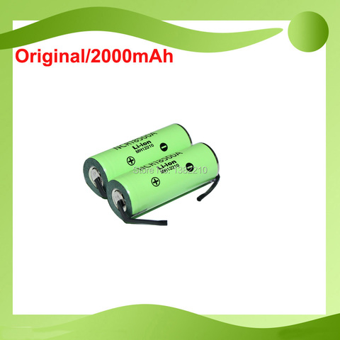 2PCS/LOT Original 3.6V 18500 NCR18500A 2040mAh Rechargeable Battery with Tabs For Canon DSLR Battery ► Photo 1/3