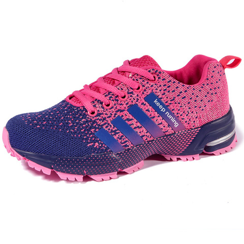 Women Running Shoes High Quality Light Weight Brand Sneakers Footwear Female Walking Shoes Pink Women Sport Shoes Zapatos Mujer ► Photo 1/6