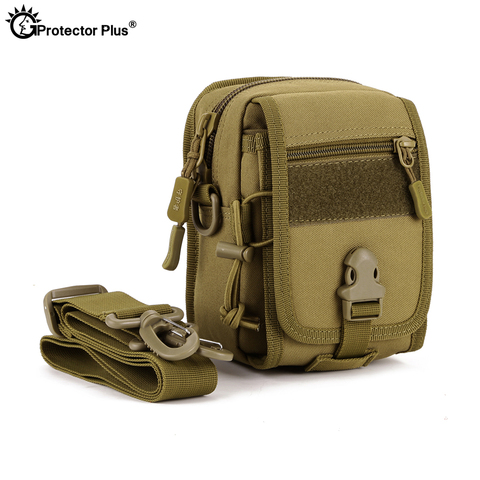PROTECTOR PLUS Outdoor Riding Messenger Bag Military Camouflage Molle Tactical Sport Chest bag Men Travel Climbing Shoulder Bag ► Photo 1/6