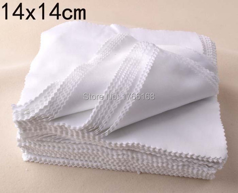 100pcs White 14x14CM Sublimation Microfiber cleaning cloth eye glasses cleaning cloth screen lens cloth Customized logo Cloth ► Photo 1/1