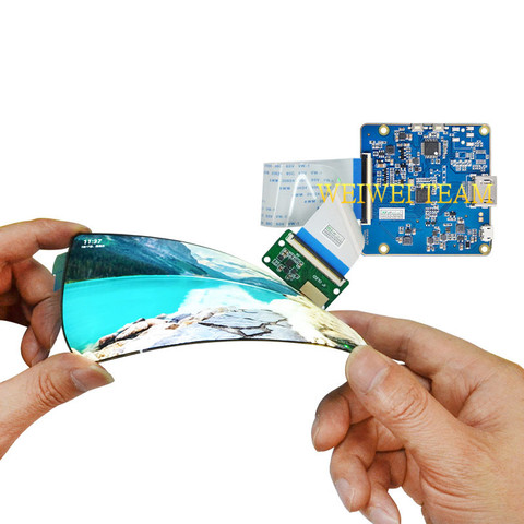 Slim 6 Inch Flexible OLED Display 2160x1080 Amoled Screen Bendable Panel with -MIPI Driver Board 18:9 2022 Newest Technology ► Photo 1/6