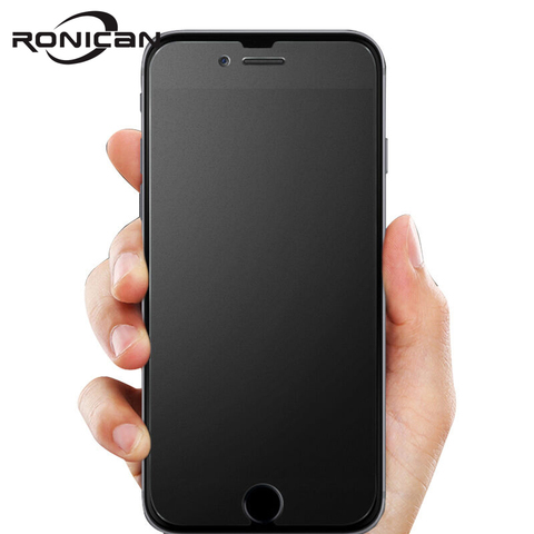 Frosted Matte Glass On iPhone 5 5s 5c SE X XS Max XR Tempered Glass 9H Hardness iPhone 6 6s 7 8 Plus Protective Glass Cover Case ► Photo 1/6