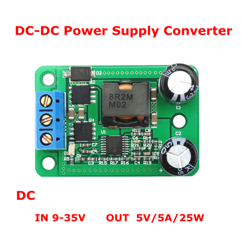 DC-DC Step-Down Synchronous rectification Adjustable Supply Power buck converter voltage LED over 055L 10 pcs/lot] ► Photo 1/3