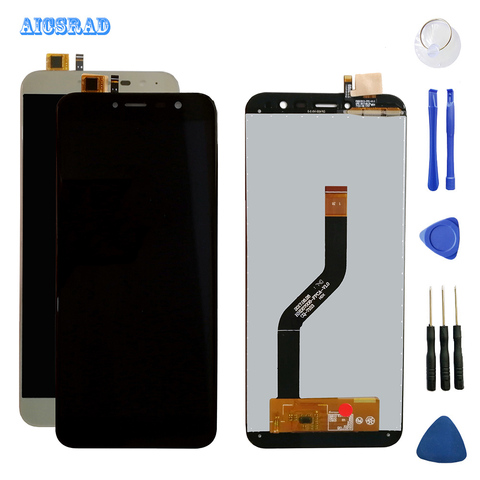 AICSRAD original 1440*720 black gold for Cubot X18 LCD Display +Touch Screen assembly Replacement Screen For Cubot X 18 +tools ► Photo 1/6