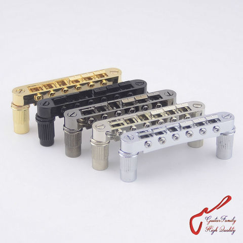 1 Set GuitarFamily Open Base Longer Saddle Screws Tune-O-Matic Electric Guitar  Bridge ( #1272 ) MADE IN KOREA ► Photo 1/6