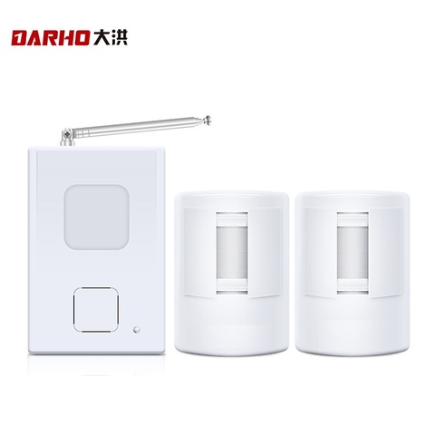 Darho Superior Wireless Doorbell PIR Infrared Movement Entry Door Bell Welcome Alarm Chime Motion Sensor Detector System 300M ► Photo 1/3
