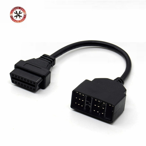 OBD OBD2 Diagnostic Connector 22 Pin to 16 Pin For Toyota 22PIN OBDII Cable Adapter Transfer For Toyota 22Pin to OBD2 16Pin ► Photo 1/6