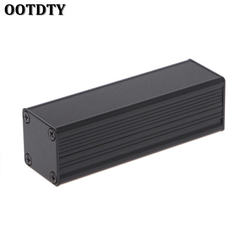 OOTDTY New DIY Extruded Electronic Project Aluminum Enclosure Case Black 80x25x25mm ► Photo 1/6