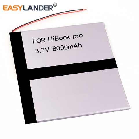 3.7V 8000mAh Rechargeable li-Polymer Battery For tablet PC CHUWI HiBook PRO 10.1 inches hibook 10 pro HI10 pro CWI526 ► Photo 1/1