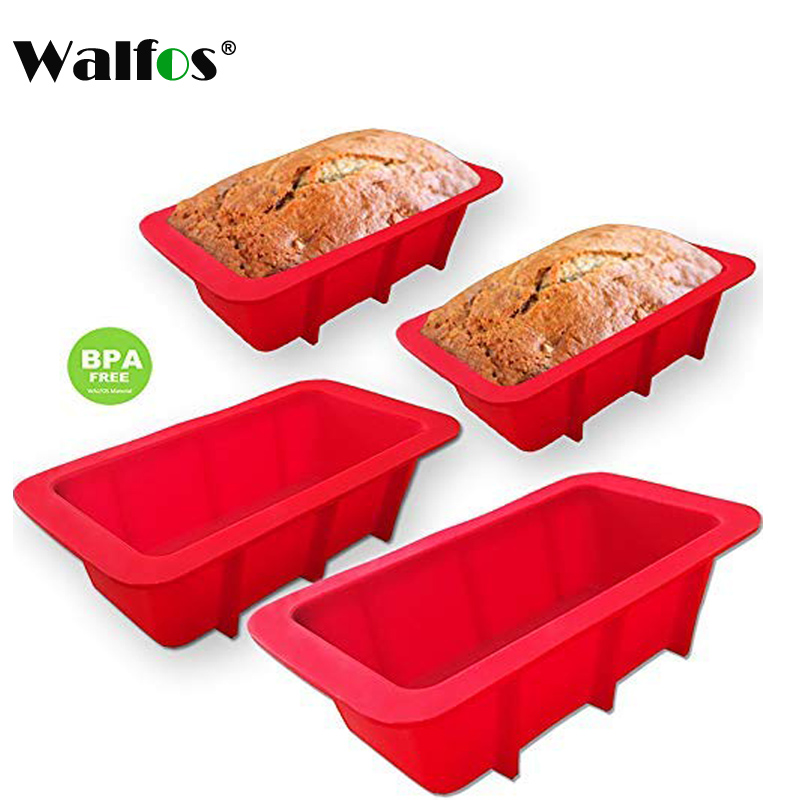 Loaf Cake Mold Silicone Rectangle Toast Bread Quality Baking Pan Home DIY Mould 
