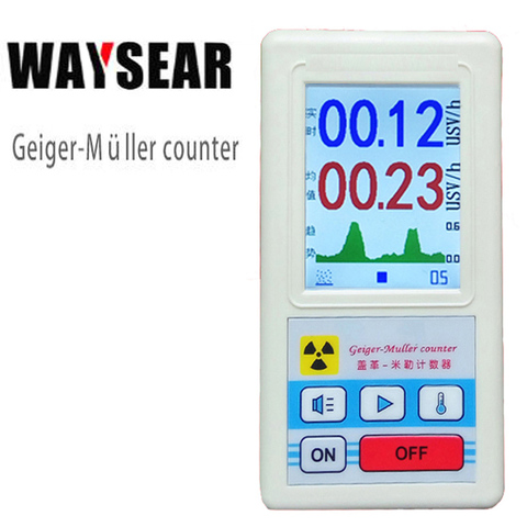 Personal Dosimeter Geiger Counter Nuclear Radiation Detector X-ray Beta Gamma Detector geiger counter radioactivity detector ► Photo 1/6