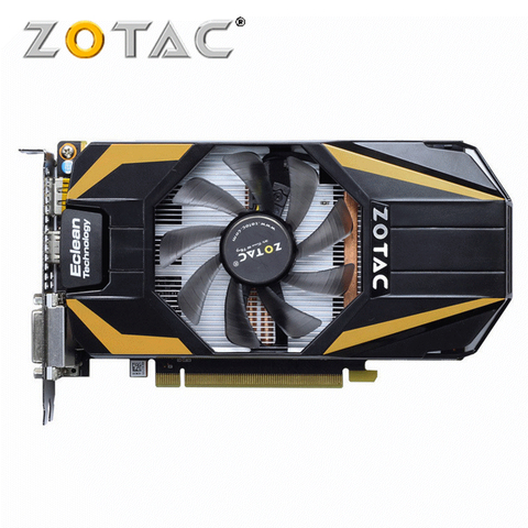 Original ZOTAC GeForce GTX 650Ti Boost 1GB GPU 192Bit GDDR5 Video Card Graphics Cards VGA For NVIDIA GTX650 Ti 1GD5 Hdmi Dvi ► Photo 1/1