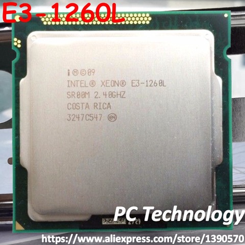 Original Intel XEON processor E3-1260L Quad core 2.4GHz 8MB E3 1260L LGA1155 CPU free shipping ship out within 1 day ► Photo 1/1