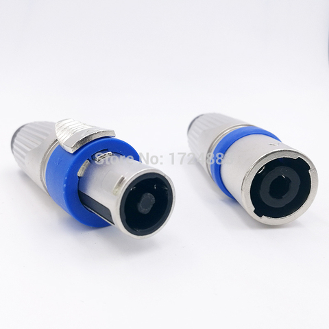 Metal Speakon connector nl4fc male&female 4Pin plug Audio linker connector waterproof ► Photo 1/6