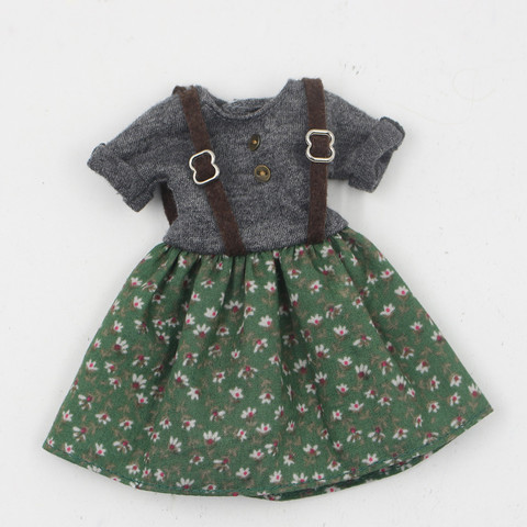 Outfits for Blyth doll Floral skirt  for the  lady dressing Factory Blyth ► Photo 1/4