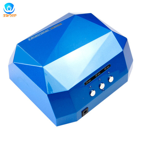 36W LED CCFL UV Nail Dryer Diamond Shape Curing Lamp Machine For UV Gel Nail Polish ► Photo 1/1