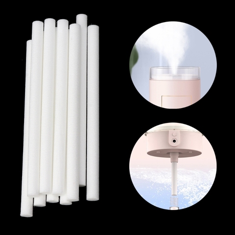 10Pcs 10mmx170mm Humidifiers Filters Cotton Swab for Humidifier Aroma Diffuser ► Photo 1/6
