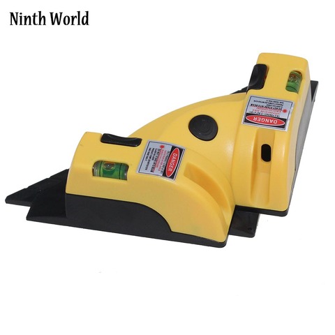 1Pcs Pro Vertical Horizontal nivel laser level 90 Degree Horizontal Laser Line Square Right Angle Projection Measurement Tool ► Photo 1/1