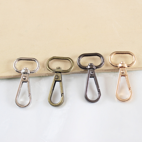 Metal Snap Hook 10Pcs Collar Carabiners Hooks Lobster Clasp KeyChain Snap  Ring Bags Strap Buckles Outdoor Tools Accessories