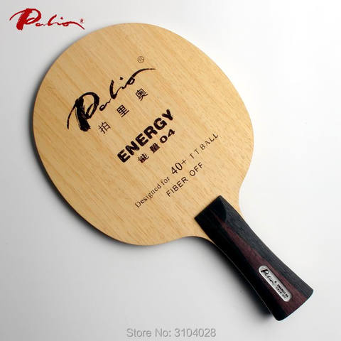 Palio official energy 04 table tennis blade special for 40+ new material table tennis racket game loop and fast attack 9ply ► Photo 1/6