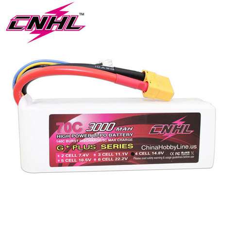 CNHL 3000mAh 4S 14.8V 70C Lipo Battery ► Photo 1/2