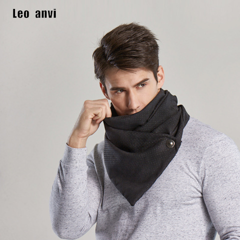 Leo anvi new Fashion echarpe hiver femme Dots Printing Ring Scarf