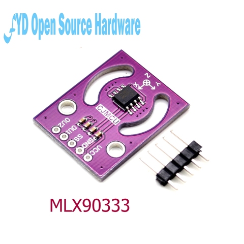 1pcs MLX90333 module handle joystick sensor absolute position digital three-dimensional angle ► Photo 1/4