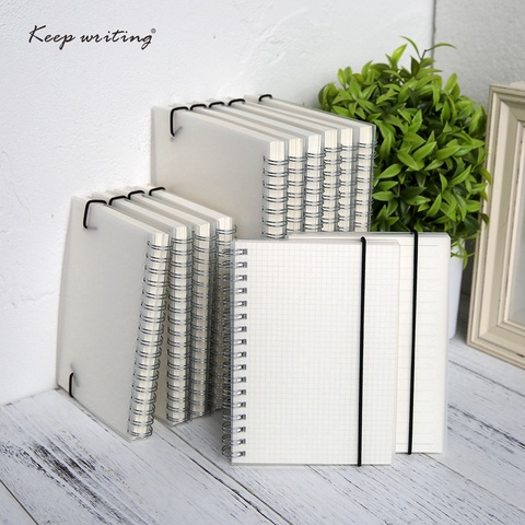 A5 A6 Spiral book coil Notebook To-Do Lined DOT Blank Grid Paper  Journal Diary Sketchbook For School Supplies Stationery Store ► Photo 1/6