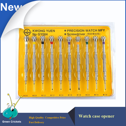 10pcs/set 316# Steel Extreme Hardness watch screwdriver set,Repair Watch Tool Precision watch screwdriver for watchmaker ► Photo 1/2