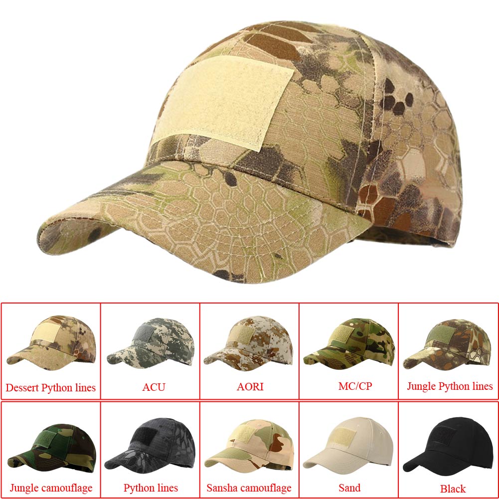 Camouflage Outdoor Sport Caps Tactical Baseball Hat Military Camo Hiking  Casquette Hunting Cap Fashion