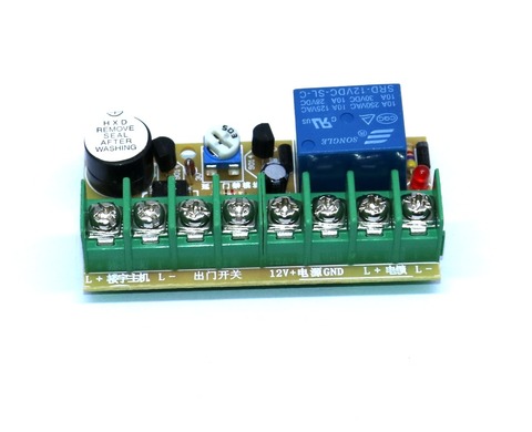 power supply time delay relay module for Electric lock door access control system ► Photo 1/2