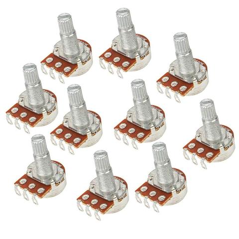 B500k 18mm Electric Guitar Control Potentiometer Shaft Pack of 10 ► Photo 1/3