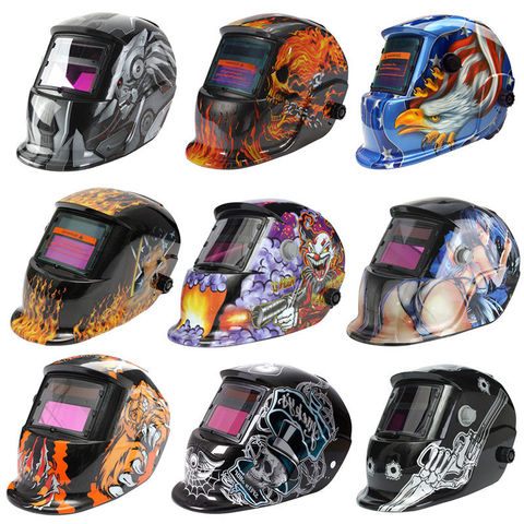 Protector Solar Auto Darkening Welding Helmet Arc Tig Mig Mask Grinding Welder Mask Mig Tig Arc Welder Mask image selec't ► Photo 1/6
