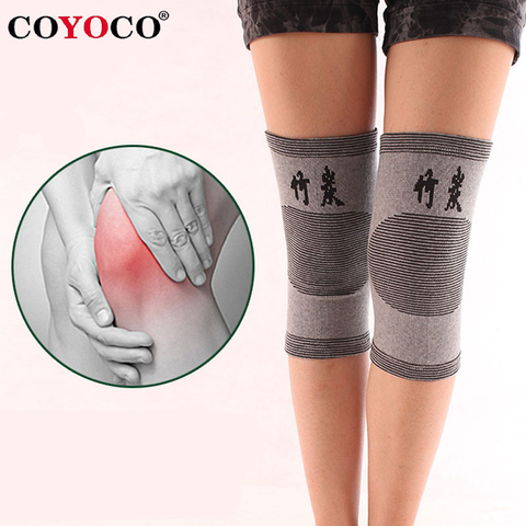 COYOCO Elasticity Knee Pads Protector Support 1 Pcs Autumn and Winter Kneepads Relief Prevent Arthritis Sports Knee Guard ► Photo 1/6