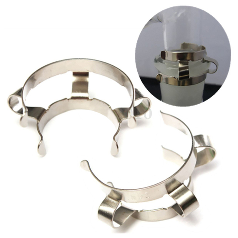 SOSW-2pcs 24# Stainless Steel Clip Keck Clamp for 24/29 24/40 Glass Ground Joint ► Photo 1/5